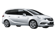 Car Hire Camden - Vauxhall Zafira 5 + 2 - Minibus hire Camden